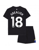 Otroške Nogometnih dresov Everton Jack Grealish #18 Tretji 2025-26 Kratki rokavi (+ hlače)